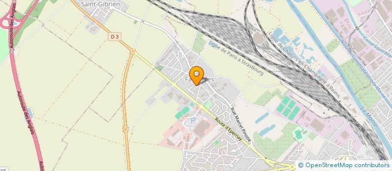 localisation de l'entreprise MADAME MYLENE CALDUCH à CHALONS-EN-CHAMPAGNE