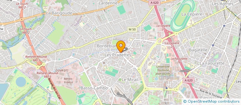 localisation de l'entreprise MADAME MYLENE CAMPAYS  TOULOUSE
