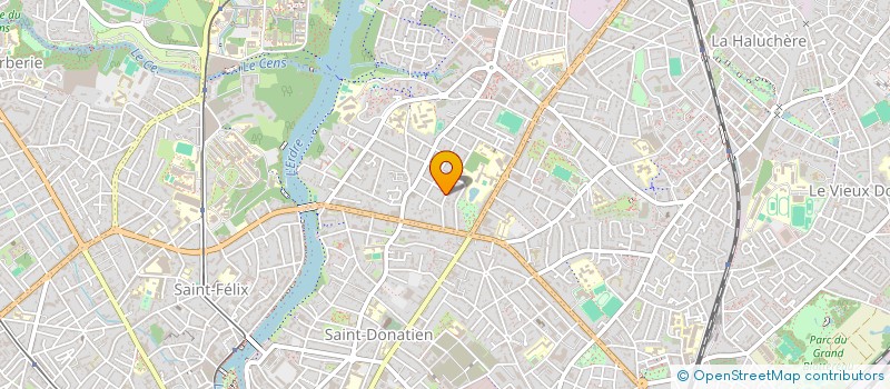 localisation de l'entreprise MADAME MYLENE CAPON  NANTES