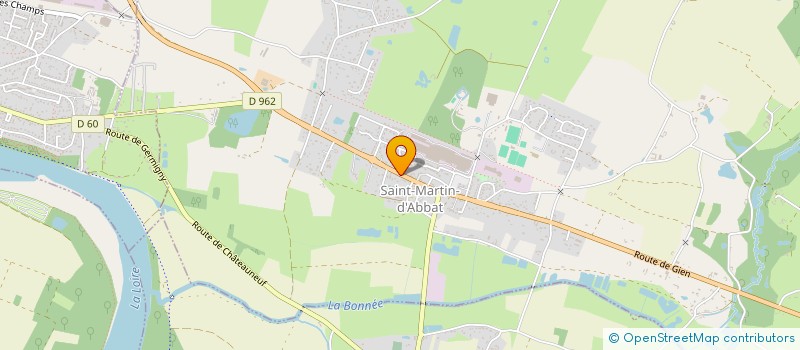 localisation de l'entreprise MADAME MYLENE CARPENTIER à CHATEAUNEUF-SUR-LOIRE