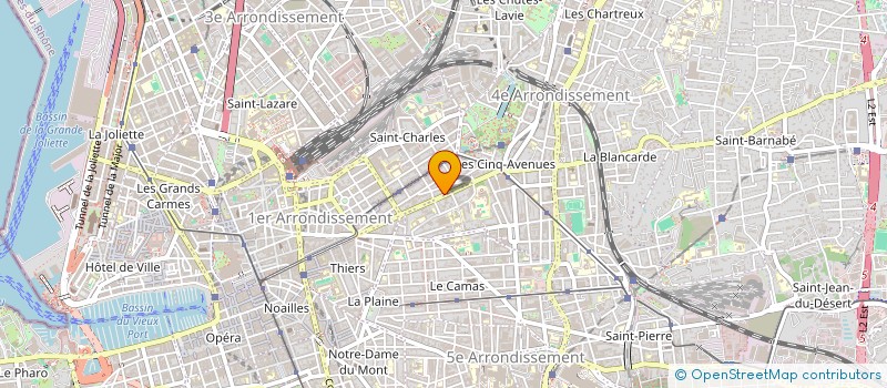 localisation de l'entreprise MADAME MYLENE CARVALHO à MARSEILLE