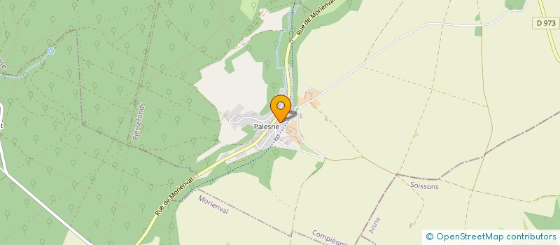 localisation de l'entreprise MADAME MYLENE CAUBEL  PIERREFONDS