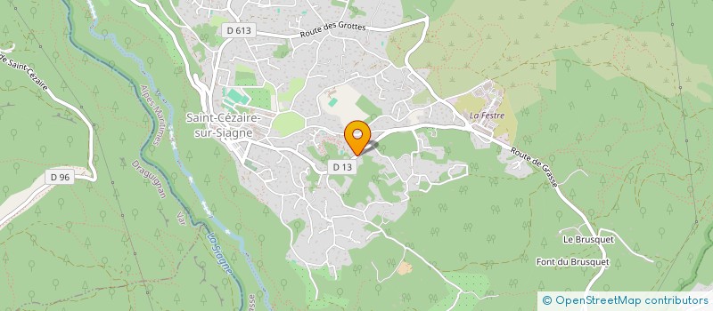 localisation de l'entreprise MADAME MYLENE CESAR à SAINT-CEZAIRE-SUR-SIAGNE