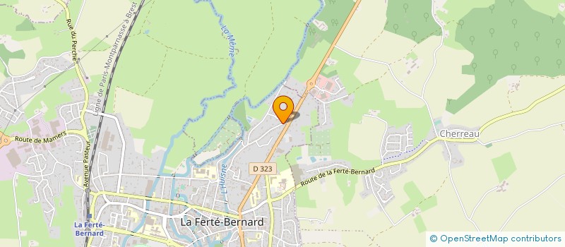 localisation de l'entreprise MADAME MYLENE CHAMPION  LA FERTE-BERNARD