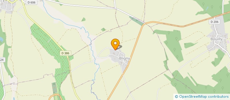 localisation de l'entreprise MADAME MYLENE CHARBONNIER  BLIGNY