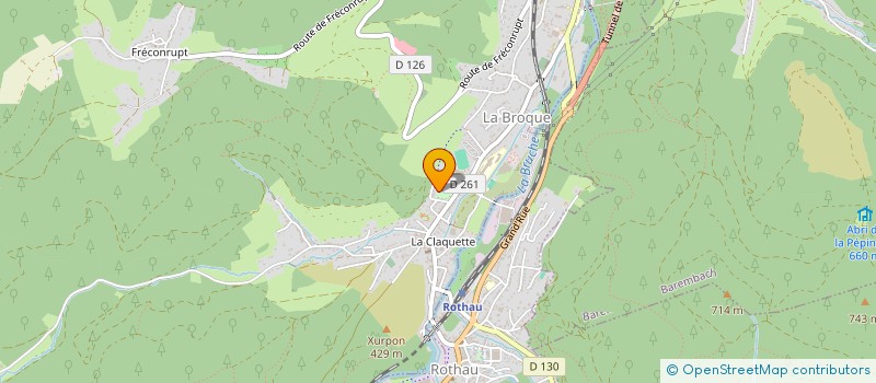 localisation de l'entreprise MADAME MYLENE CHIPON  LA BROQUE