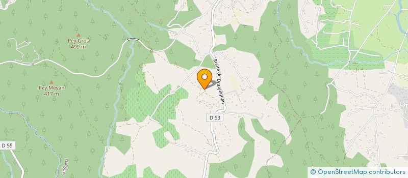 localisation de l'entreprise MADAME MYLENE CHRISTINE  SEILLANS