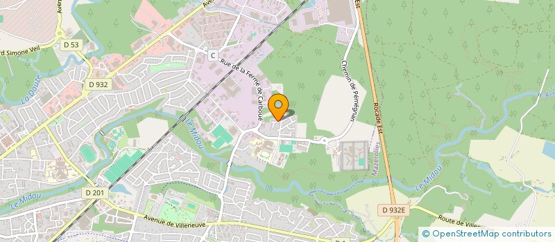 localisation de l'entreprise MADAME MYLENE CLAMENS  MONT-DE-MARSAN