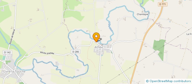 localisation de l'entreprise MADAME MYLENE CLAUDINE ROSE METAIS  ATHEE