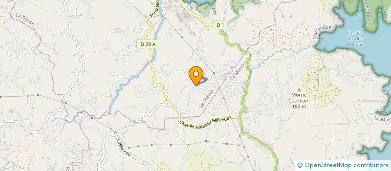 localisation de l'entreprise MADAME MYLENE COCO  LE ROBERT