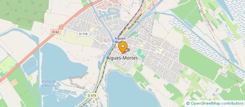 localisation de l'entreprise MADAME MYLENE COLLET à AIGUES-MORTES
