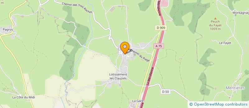 localisation de l'entreprise MADAME MYLENE COSTE  COREN