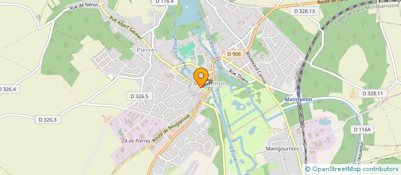 localisation de l'entreprise MADAME MYLENE CZAJKOWSKI à MAINTENON