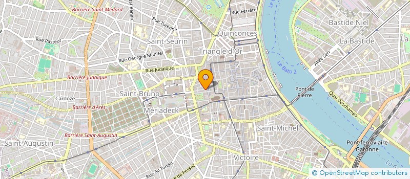 localisation de l'entreprise MADAME MYLENE DA-ROS  BORDEAUX