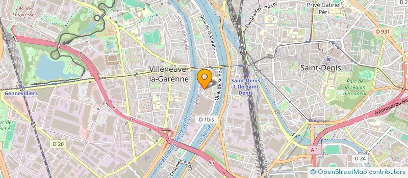 localisation de l'entreprise MADAME MYLENE DARCHEVILLE  L ILE SAINT DENIS