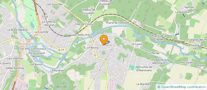 localisation de l'entreprise MADAME MYLENE DOE BRUCE  VEIGNE