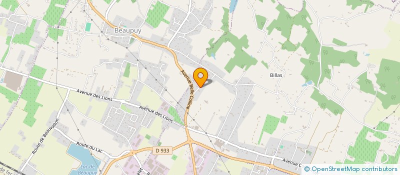 localisation de l'entreprise MADAME MYLENE DUCOS  BEAUPUY