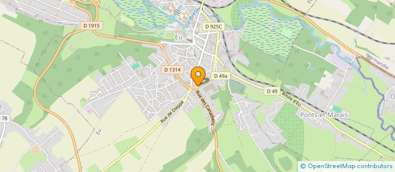 localisation de l'entreprise MADAME MYLENE DUFRESNE  EU