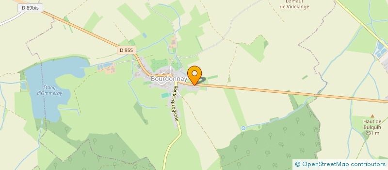 localisation de l'entreprise MADAME MYLENE ERMANN  BOURDONNAY