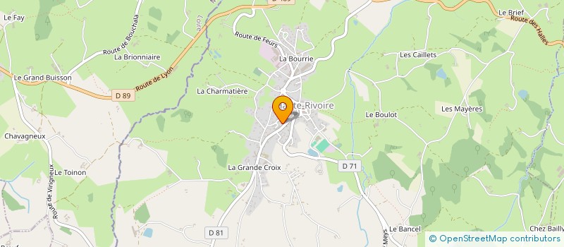 localisation de l'entreprise MADAME MYLENE FAURE  HAUTE-RIVOIRE