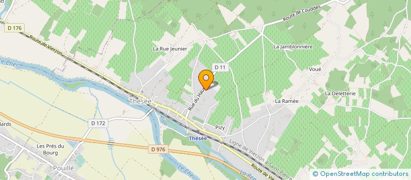 localisation de l'entreprise MADAME MYLENE FOURMONT  THESEE