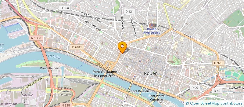 localisation de l'entreprise MADAME MYLENE GASTAN  ROUEN