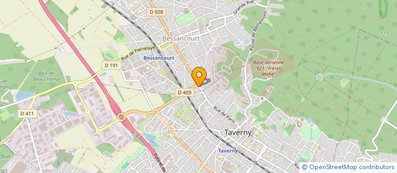 localisation de l'entreprise MADAME MYLENE GOBEAUT  BESSANCOURT