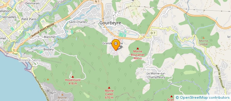 localisation de l'entreprise MADAME MYLENE GOVINDIN  GOURBEYRE