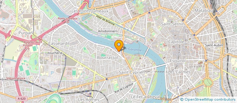 localisation de l'entreprise MADAME MYLENE GRANIER à TOULOUSE