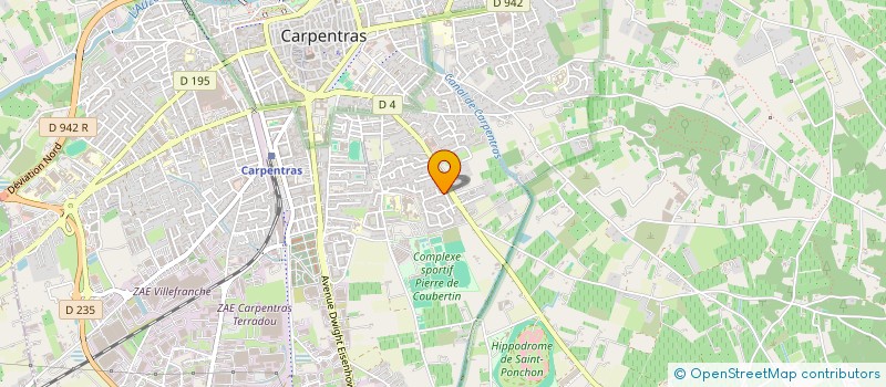 localisation de l'entreprise MADAME MYLENE HIRARDOT à CARPENTRAS