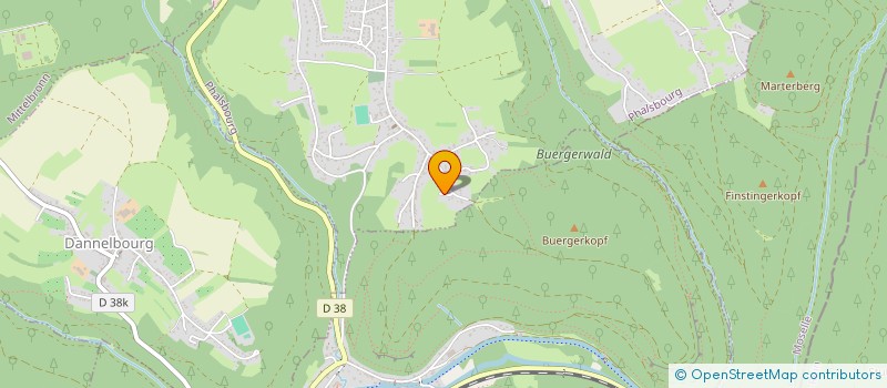 localisation de l'entreprise MADAME MYLENE HUNTZINGER  PHALSBOURG