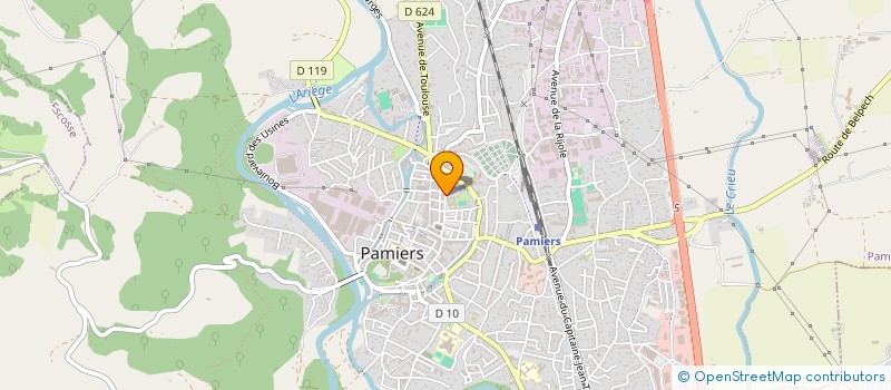 localisation de l'entreprise MADAME MYLENE IBANEZ à PAMIERS