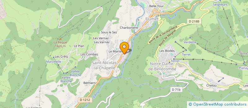 localisation de l'entreprise MADAME MYLENE JOLY  SAINT-NICOLAS-LA-CHAPELLE