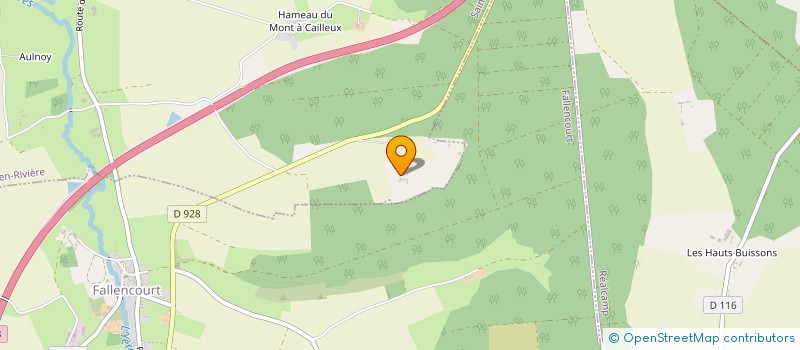 localisation de l'entreprise MADAME MYLENE LACHEVRE  SAINT-RIQUIER-EN-RIVIERE