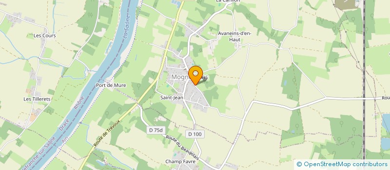 localisation de l'entreprise MADAME MYLENE LAMERCERIE à MOGNENEINS