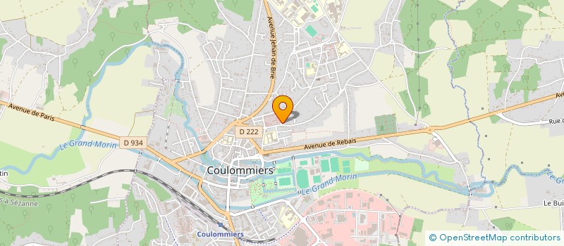 localisation de l'entreprise MADAME MYLENE LE ROUX  COULOMMIERS
