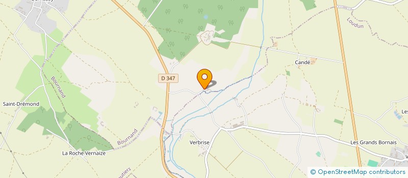 localisation de l'entreprise MADAME MYLENE LEROY  BOURNAND