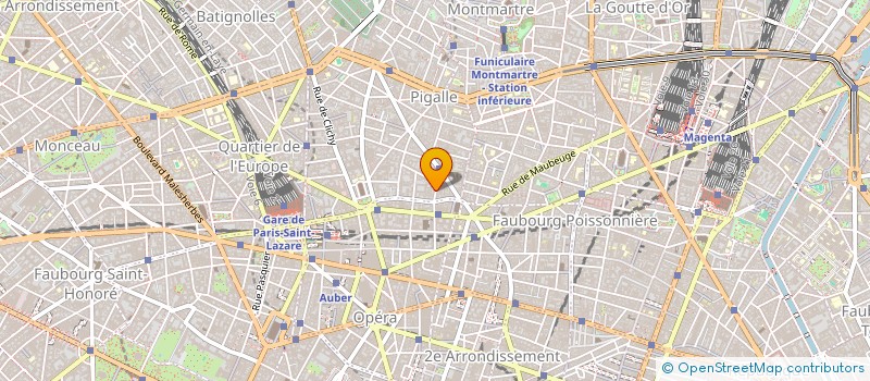 localisation de l'entreprise MADAME MYLENE LORANT  PARIS