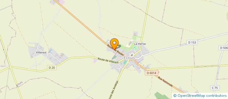 localisation de l'entreprise MADAME MYLENE LOSEILLE  ECOUIS