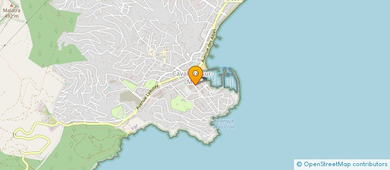 localisation de l'entreprise MADAME MYLENE MAGNIEN à CAVALAIRE-SUR-MER