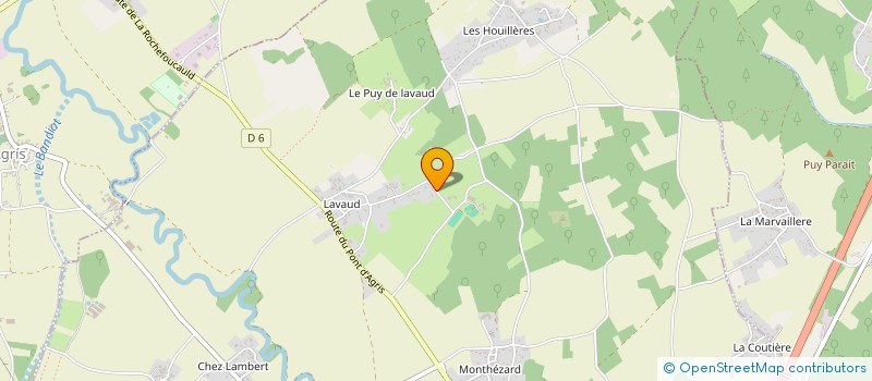 localisation de l'entreprise MADAME MYLENE MARIE YVONNE KULEZYCKI  TOURRIERS