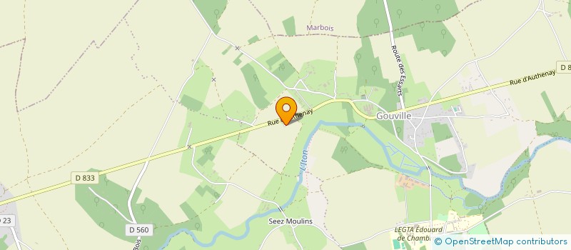 localisation de l'entreprise MADAME MYLENE MARTIN  MESNILS-SUR-ITON