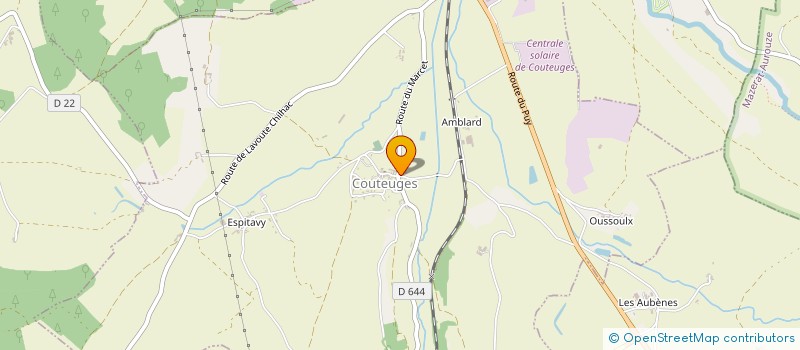 localisation de l'entreprise MADAME MYLENE MEYNIER  COUTEUGES