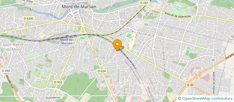 localisation de l'entreprise MADAME MYLENE MIGAZZI  SAINT-PIERRE-DU-MONT