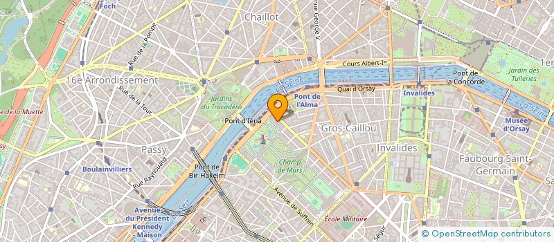 localisation de l'entreprise MADAME MYLENE MILA EMILIE BERREBI  PARIS