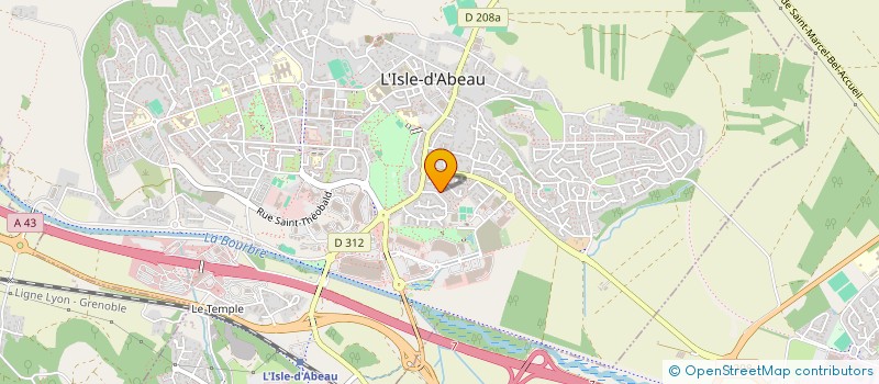 localisation de l'entreprise MADAME MYLENE MOUTARDE à L'ISLE-D'ABEAU