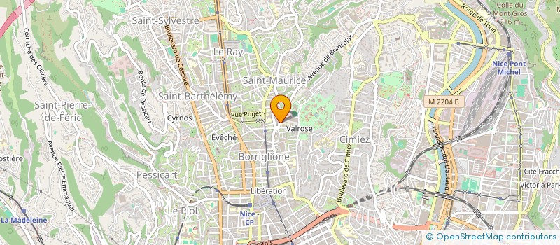 localisation de l'entreprise MADAME MYLENE NATALE à NICE