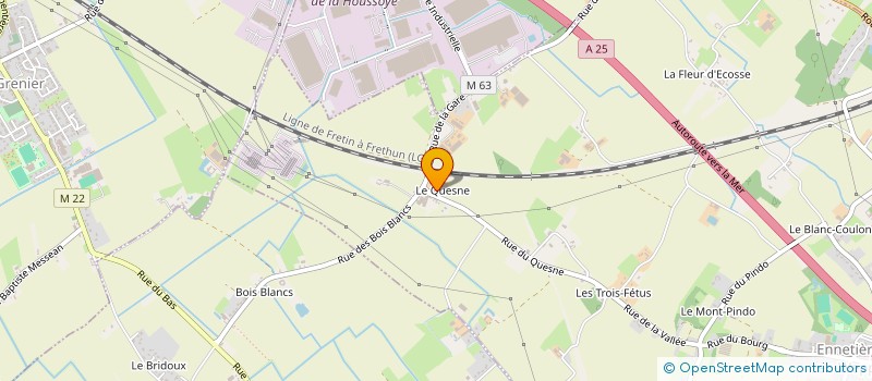 localisation de l'entreprise MADAME MYLENE NODARIAN à ENNETIERES-EN-WEPPES