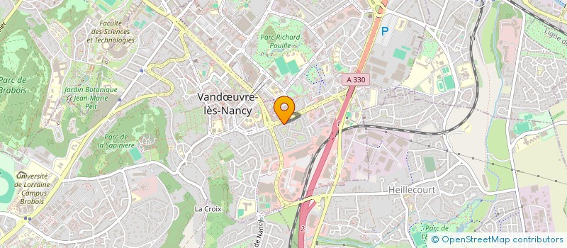 localisation de l'entreprise MADAME MYLENE PAWLOWSKI à VANDŒUVRE-LES-NANCY