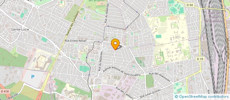 localisation de l'entreprise MADAME MYLENE PICARD  SAINT-ETIENNE-DU-ROUVRAY